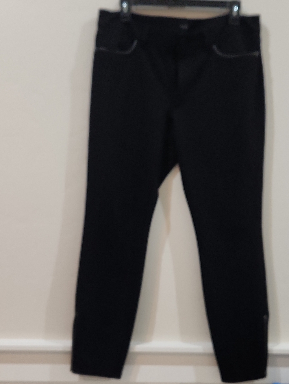 Black House White Market Black Stretch Skinny Bottoms